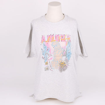 Zadig & Voltaire Cheetah Print Gray Women's T-Shirt 139449942