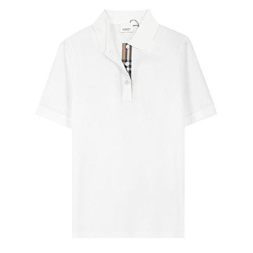 BURBERRY Polo-T-Shirt PK 80922871 80844061 Weiß 132922299