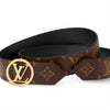 LOUIS VUITTON サークル 35mm リバーシブル ベルト 75586952 [P]