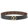 LOUIS VUITTON サークル 35mm リバーシブル ベルト 75586952 [P]