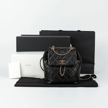CHANEL AS4762 19 Nineteen Drawstring Chain Backpack 139232629