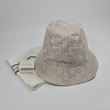 GUCCI GG ラメ バケット ハット (M) 57 139455533