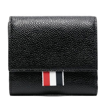 Thom Browne Pebble Grain Leather Bi-Fold Wallet Black 00198 001 160235598 [P]