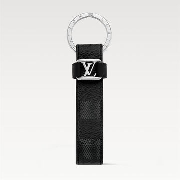 Louis Vuitton Dragonne Key Holder Black M62706 139543539 [P]