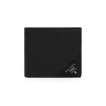 Prada Saffiano Logo Coin Wallet 160316854 [P]
