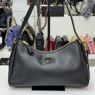 PRADA Emme Medium Schultertasche schwarz 1BC229 139580179