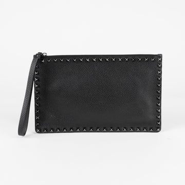 VALENTINO 2P0692 Rockstud Strap Clutch 139444577