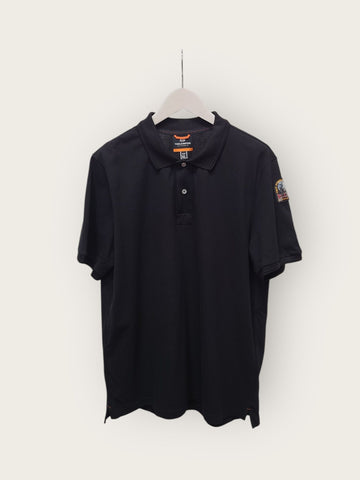 Parajumpers 25SS Black Patch Logo Polo T-Shirt 139588223
