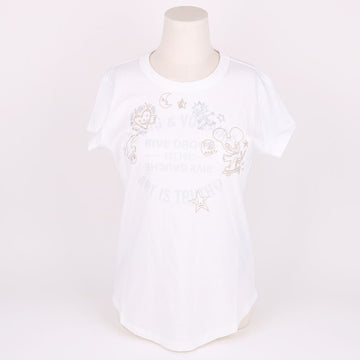 ZADIG & VOLTAIRE Multicolor Druck Weiß Damen Kurzarm-T-Shirt 139615035