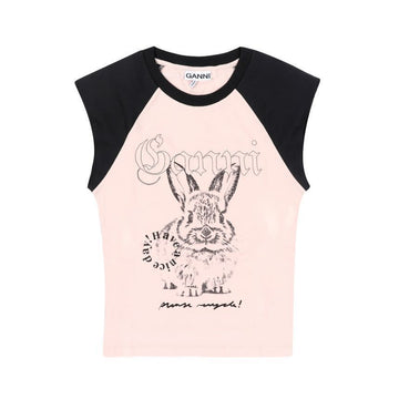 GANNI T4159 065 レディース Tシャツ 138574981 [P]