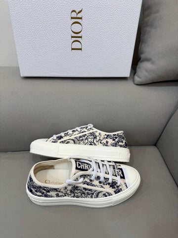 DIOR Oblique Toile de Jouy Sneakers 36.5 139638429