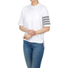 THOM BROWNE Damen Kurzarm-T-Shirt 07862 100 139638534 [P]