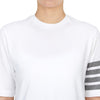 THOM BROWNE Damen Kurzarm-T-Shirt 07862 100 139638534 [P]