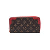 LOUIS VUITTON M61854 Monogram Canvas Cherry Leder Retro Wallet 139655057 [P]
