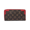 LOUIS VUITTON M61854 Monogram Canvas Cherry Leder Retro Wallet 139655057 [P]