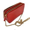 PRADA Diagramm Saffiano Triang Goldene Kette Crossbody Bag 1DH010 139716905 [P]