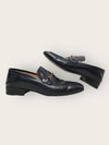 Gucci Black GG Marmont Belt Horsebit Loafer 41976560 [P]