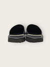 Gucci Black GG Horsebit Leather Slipper 41977934 [P]