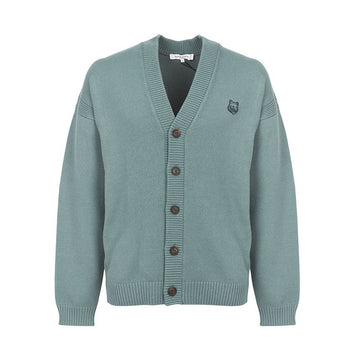 Maison Kitsune Bold Foxhead Men's Cardigan 26SS OM00502KT1099 0080 139725325 [P]