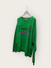 Gucci Green Pineapple Logo Print Sweatshirt 42359034 [P]