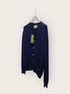 GUCCI Navy GG gesticktes Logo Cashmere Cardigan 139727018 [P]