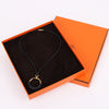 Hermes Loop Petit Bicolor Women's Necklace 139775177 [P]