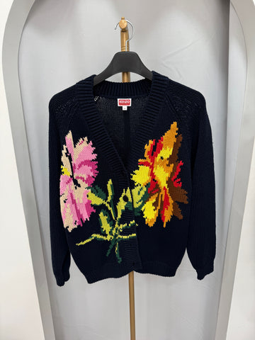 Kenzo Department Store Edition Flower Cardigan XS 139782671