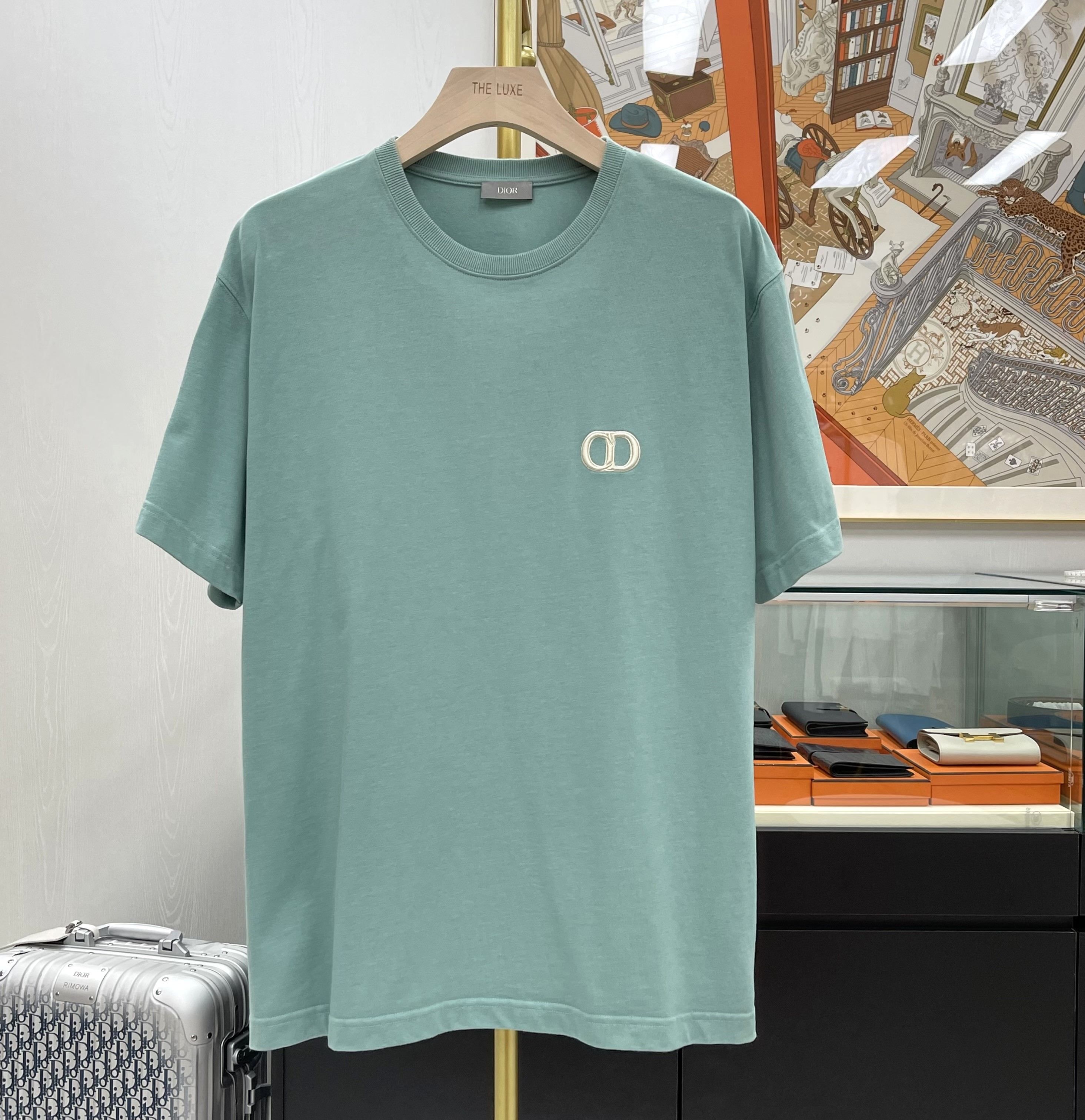 Dior CD Icon Casual Fit Short Sleeve T-Shirt XL 943J605A0554