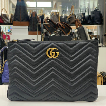 GUCCI GG Marmont Matelassé Clutch 525541 139824905