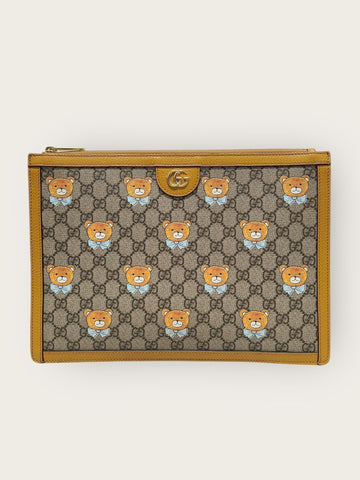 GUCCI X Kai GG Supreme Portfolio Clutch 12345 74746923