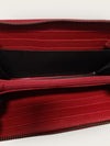 GUCCI レッドボックスロゴプリントレザーZIP長財布 59592461 [P]