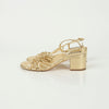 CHANEL CC-Logo Riemensandalen 37.5 139675855 [P]