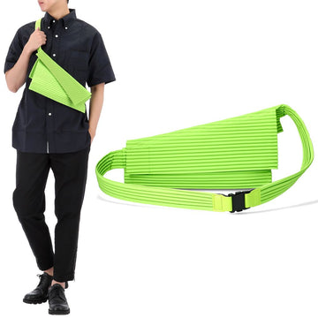 ISSEY MIYAKE 25SS Homme Pleats Überlappung Crossbody Bag HP56 AG420 64 138913941