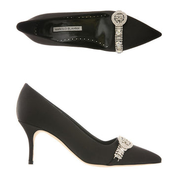 Manolo Blahnik 25SS 424 1928 0001 BLCK ASAPUMP Pumps 130122180