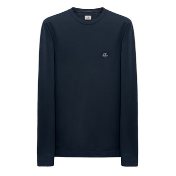 CP Company 25SS Small Logo Long Sleeve T-Shirt Black 18CMTS131A 999 139841801