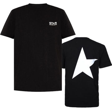 Golden Goose Women's Backstar Logo Printing T-Shirt 25SS 155107104