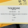 THOM BROWNE Schräge 4-Streifen Milano-Stich Wollcardigan Hellgrau (MKC160A 00014 055) 139893090 [P]