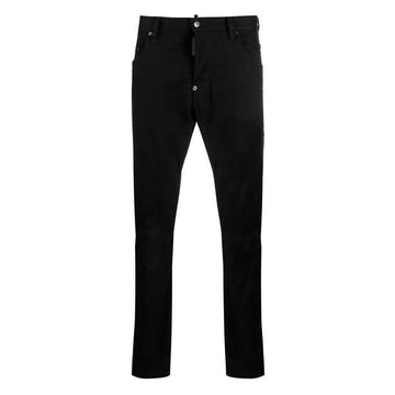 DSQUARED2 S74LB1098 Schwarze Patch Skate Jeans 76788227