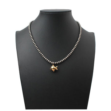 OTHER BRAND 14Kゴールド925シルバー魚ペンダントネックレス 139980312