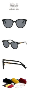 Gucci Sunglasses GG1191SK Asian Fit Round Horn Frame 126840909 [P]