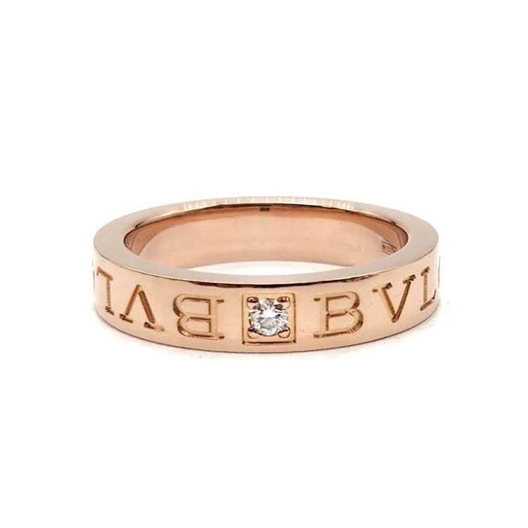 Bulgari 1P Diamond BB Ring L679308 139992178 – trenbe