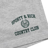 SPORTY & RICH Disco-Shorts mit Vereinswappen SH037606218GY03 139992286 [P]