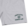 SPORTY & RICH Varsity Crest Gym Shorts 139992289 [P]