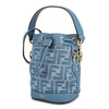 Fendi Blue Denim FF Jacquard Mini Bag 139992668 [P]