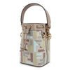 FENDI Multi-Color FF Stickerei Canvas Mini Schultertasche 139992670 [P]