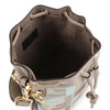 FENDI Multi-Color FF Stickerei Canvas Mini Schultertasche 139992670 [P]