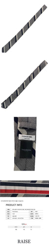 THOM BROWNE Breite Schattenstreifen Krawatte MNL001A 07647 035 48530527 [P]
