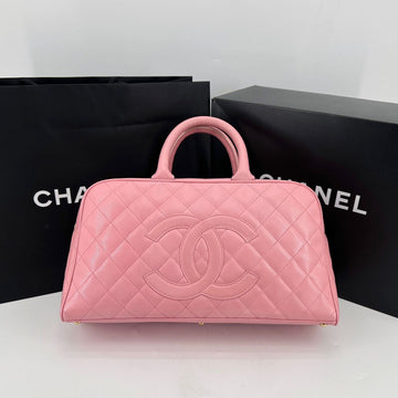 CHANEL Kaviar Bowlingbag Tote Bag 139993831