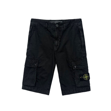 STONE ISLAND Bermuda Cargo Shorts mit Stone Patch schwarz V0129 139997269