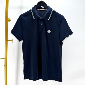MONCLER Kurzarm-Polohemd Navy 12345 139998825